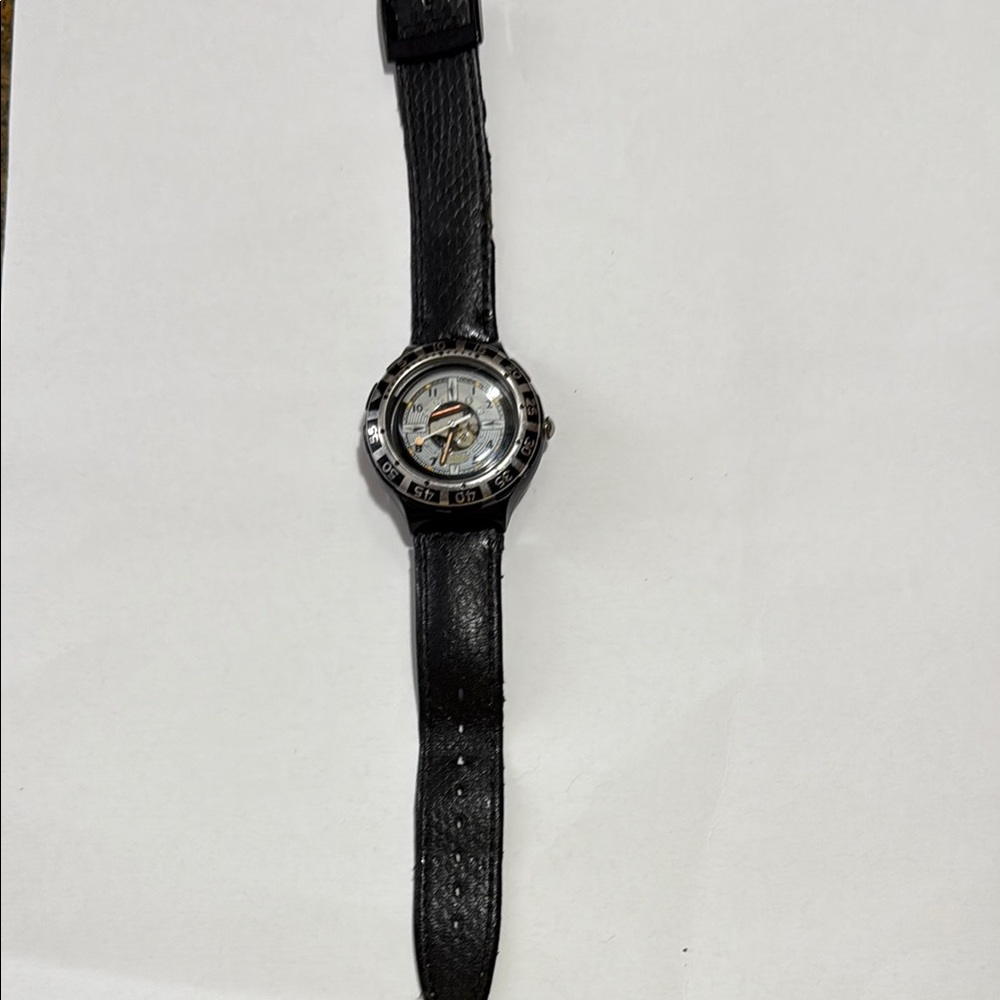 Swatch Black Sporty Classic Watch